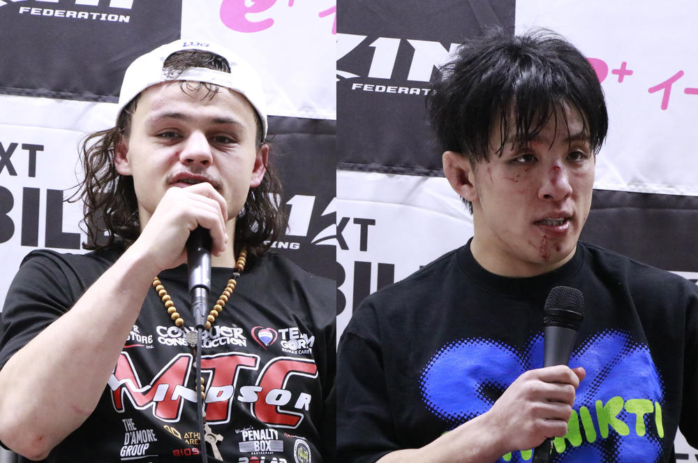 【RIZIN】「vs.世界」征矢「カーフ全盛の今、あれだけローを蹴ってくるのは想定外だった」×2連勝トニー・ララミー「パンチャー相手にカーフはリスクが大きい」