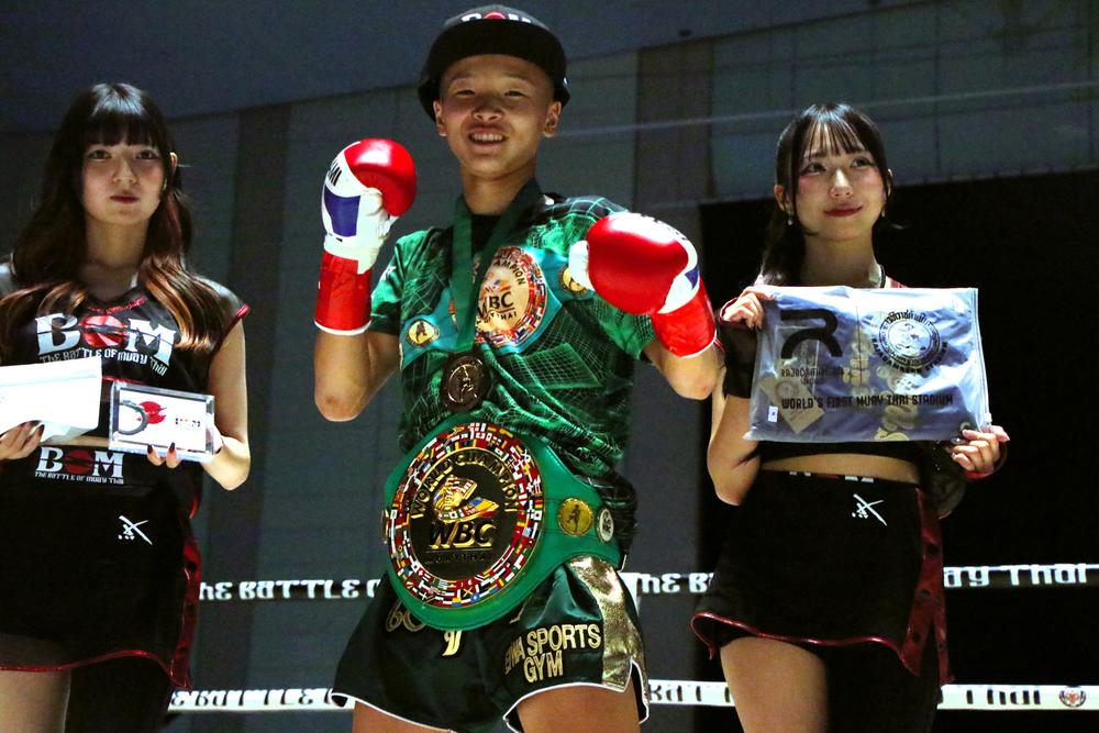 【BOM】WBCムエタイ世界ミニマム級王者・安部焰が早くも初防衛戦、元オムノーイスタジアム王者の挑戦を受ける