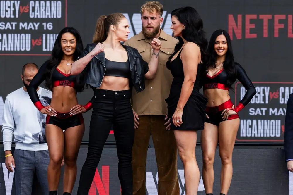 【MMA】ロンダ・ラウジー「柔道の指導で格闘技への愛を再発見した」vs.ジーナ・カラーノ「本来あるべき場所にいると感じる」＝5.16 Netflix初のMMA大会