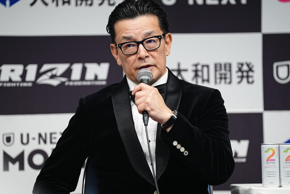 【RIZIN】榊原CEO「『vs.世界』と銘打つとこういうことになるわな」。シェイドゥラエフ次戦は「すぐに秋元強真かっていうと、何か違う」「サバテロの戦い方は是としない」。朝倉未来復帰戦は「なるべく早いタイミングで発表したい」