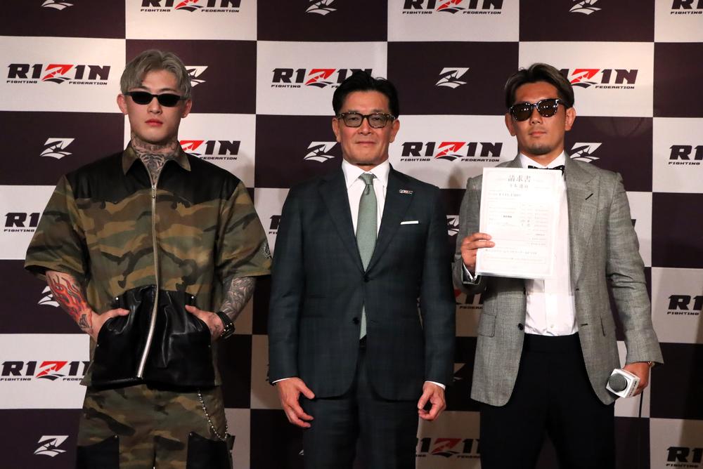 【RIZIN】皇治vs.平本蓮は「蓮からすると、“試運転”がしたいんじゃないか」「井原良太郎がいまRIZINに出てくるのは違う」（榊原CEO）