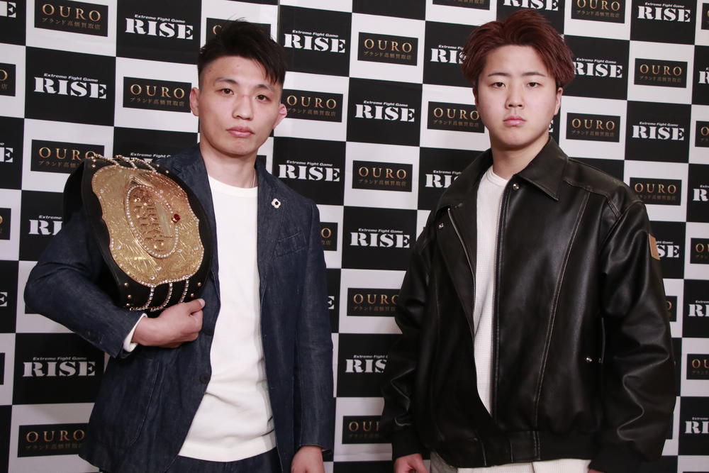 【RISE】バンタム級で激突の大﨑一貴と那須川龍心「これを乗り越えるのが自分であり那須川。またキックボクシングを変えようと思う」（那須川）「格の違いを見せつける」（大﨑）