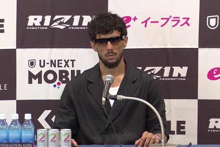 【RIZIN】王者ノジモフ「グスタボに特別な印象は何もないし、平均的な普通のタイプ」「判定まで持ち込ませるのは本意ではない。どの勝負においてもなるべく早く、美しく、そして鮮烈的なフィニッシュを決める」