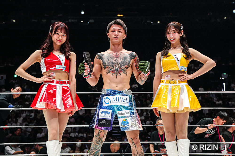 【RIZIN】2連勝のジョリー「瞑想で相手の3秒先の未来を読めるブラックモードを手に入れたんすよ」「大晦日の前に一発平本丈とやってから篠塚とやろうかなって思ってます」