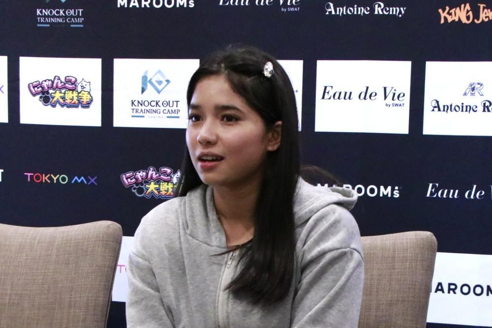 【KNOCK OUT】「日本のファンが可愛いと言っている」と聞いて感激した16歳プードゥアン「自分は全ての技を習得しているので、皆さんに見せつけられるかと思います」