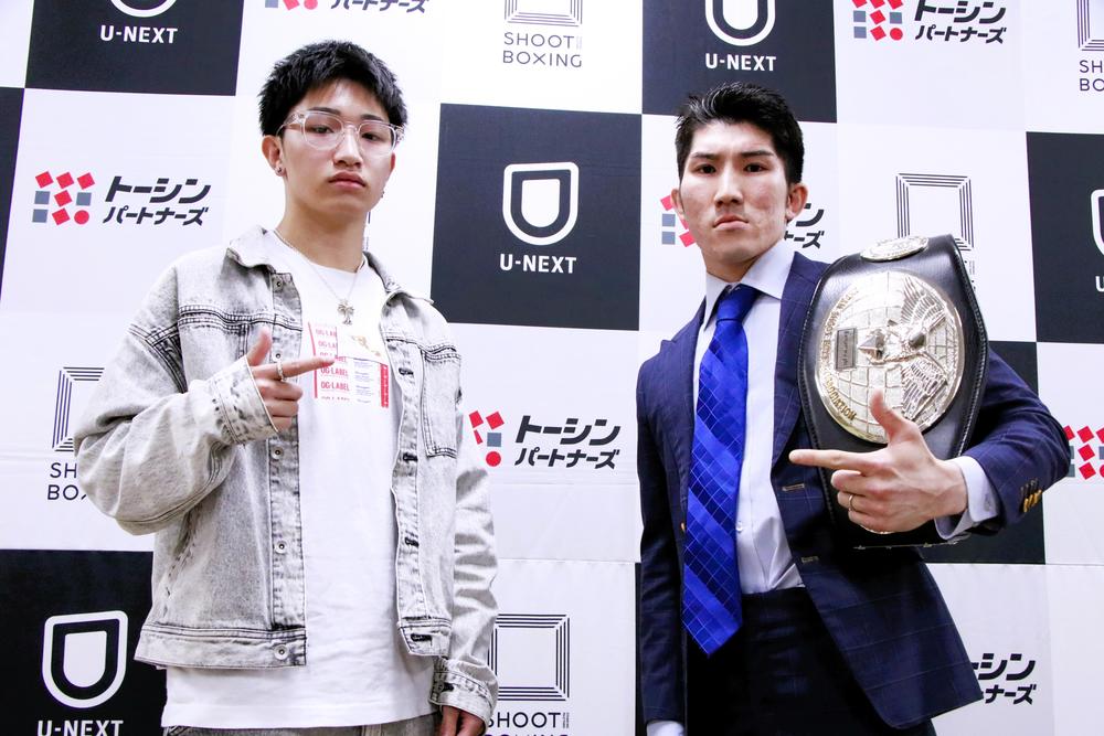 【シュートボクシング】王座奪取・史上最年少記録・世代交代を狙う片山魁「ナメられてるので圧倒的に倒す」、王者・佐藤執斗「投げ・極め・打撃全部使って最後は絞めでKO」