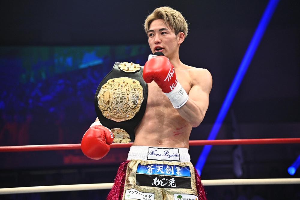 【K-1】圧巻の初回KOで暫定王座に就いた横山朋哉「こういう試合を見せる人たちが一人一人増えていけば必ず盛り上がる」「SNSも大事かもしれないけれど、やっぱり一番は試合」