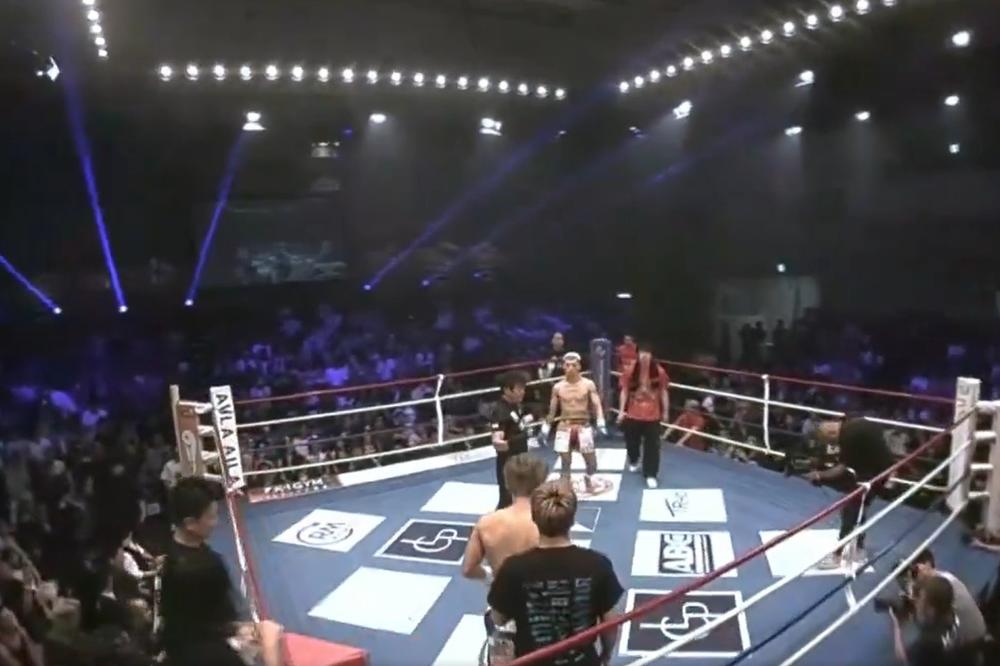 【K-1】約60年に及ぶ歴史を持つ後楽園ホールで史上初の撮影演出、リング周りをドローンが飛行し、臨場感ある映像が届けられる
