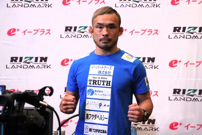 【RIZIN】扇久保博正、震災から15年の東北大会で「多くの人たちにパワーと元気と勇気を与えたい」「気持ちの勝負になったら絶対に僕が勝つ」