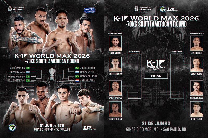 【K-1】吹き荒れるブラジル旋風に新たなパワーが誕生か『K-1 WORLD MAX』南米予選の出場者が決定