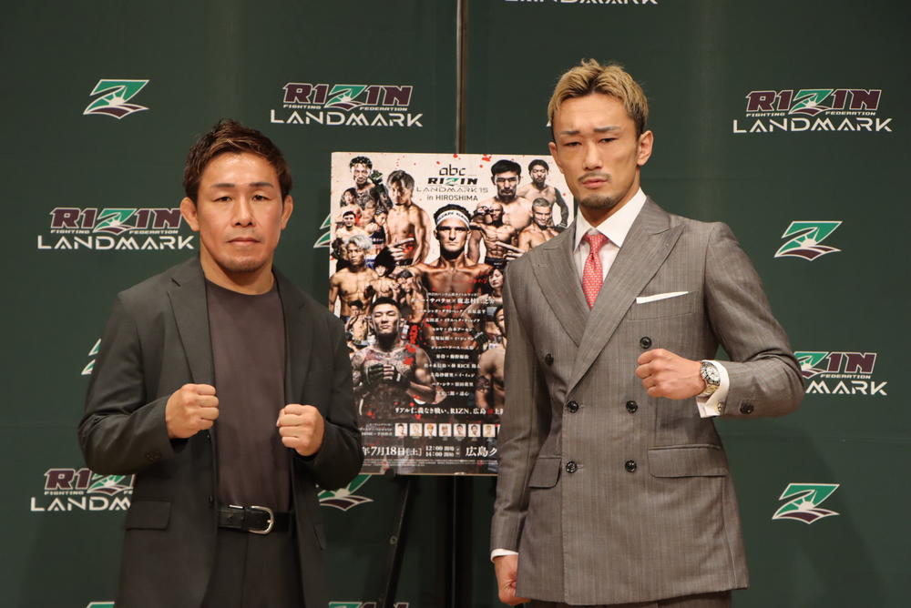 【RIZIN】何もできずに敗れ悔し涙を流した梅野源治「今回はどのパターンになってもぶっ飛ばしに行けるんじゃないかな」対する昇侍は「どんなにつらくても諦めなかった人間が勝利をつかむことを見てもらいたい」