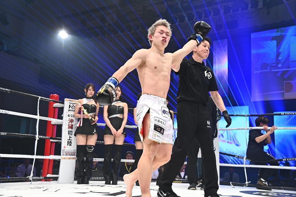 【KNOCK OUT】森岡悠樹を返り討ちにして二団体制覇へ、晃貴「打ち合いに来てくれるなら、さらに殴るだけ。殴り合ってくれるなら勝つ自信はある」