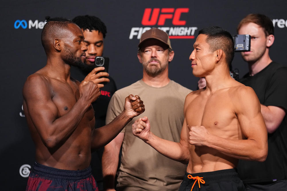 【UFC】微笑みのフェイスオフ！ 堀口恭司とマネル・ケイプがともに計量をパス 「やったります！」（堀口）