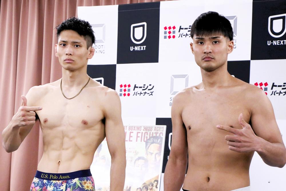 【シュートボクシング】3大タイトルマッチを含む全10試合20選手が計量パス、前売り券ほぼ完売で当日は超満員に