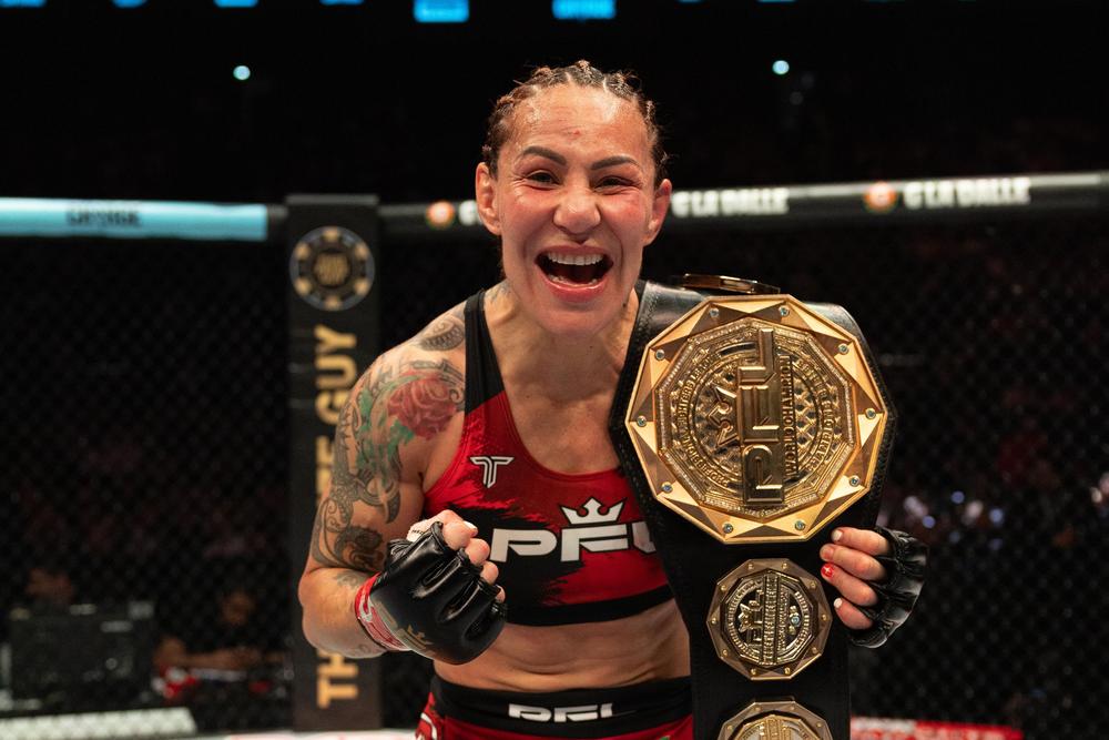【PFL】クリス・サイボーグがPFL「引退試合」でUFCから移籍のケトレン・ヴィエラと対戦。「女子初のMMA通算30勝目を目指す」＝8月22日