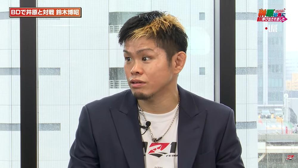 【RIZIN】BreakingDown帰りの鈴木博昭が7・18広島大会に緊急出場を直訴し、榊原CEOが了承、対戦相手は国内の選手に