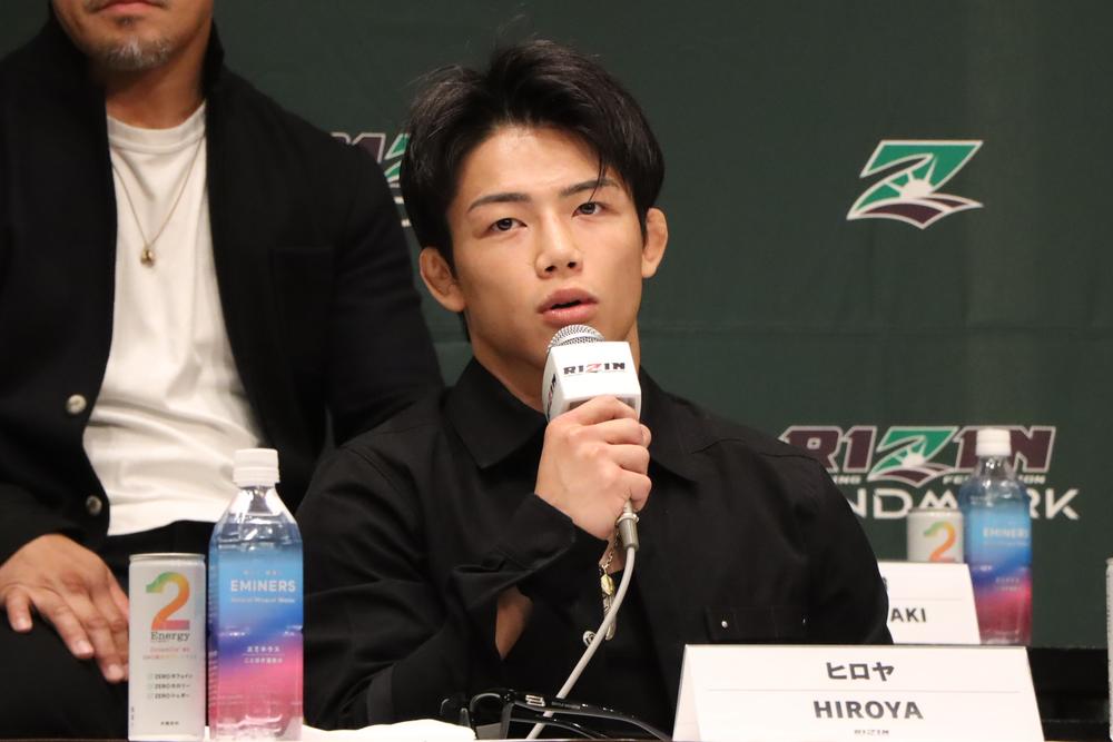 【RIZIN】W台風接近でヒロヤのセレモニアルピッチが中止に