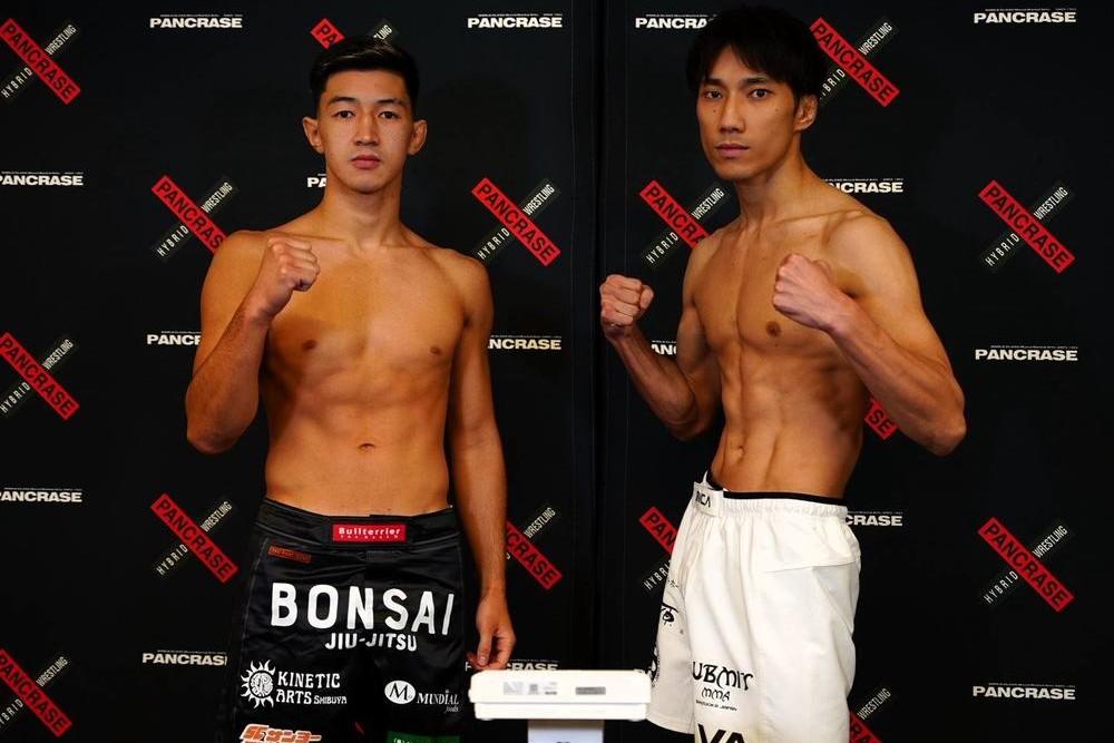 【PANCRASE】糸川義人欠場で沢木純也とギレルメ・ナカガワが1年ぶり再戦に。石田陸也がバンタム級転向でネオブラ優勝の白井誠司と対戦。デブジエフが欠場で葛西和希の試合は中止に＝8月9日（日）『PANCRASE BLOOD.12』