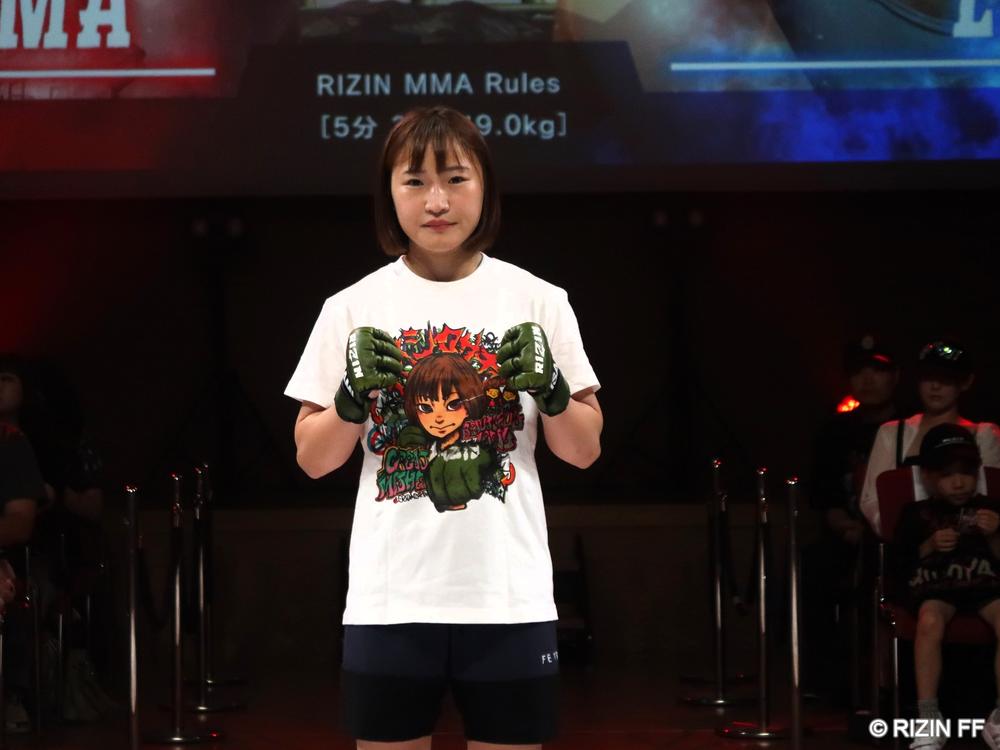 【RIZIN】大島沙緒里がリベンジに強い意志「今回は自分が勝たないといけない。ここは自分の舞台だと強く思っているので、負けた分しっかり準備は出来ています」