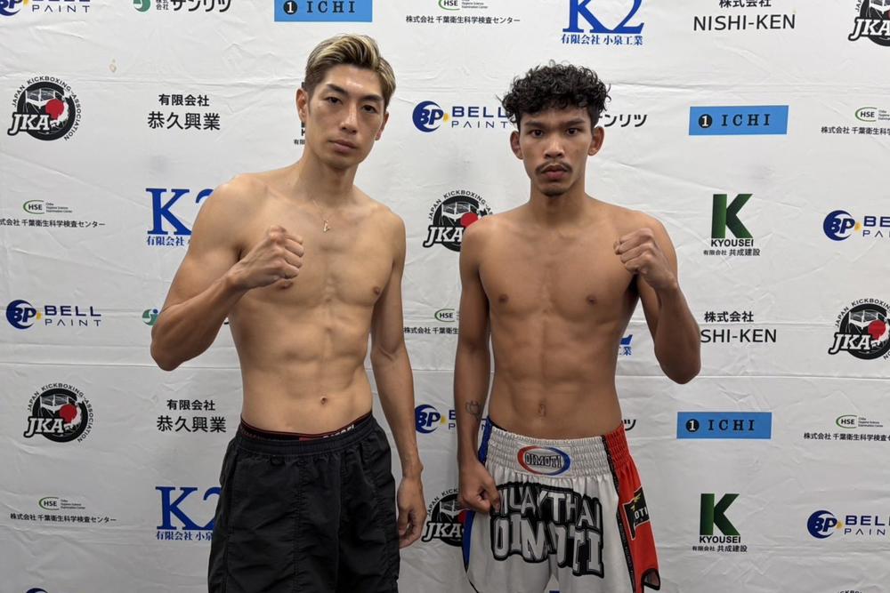 【ジャパンキック】瀧澤博人の対戦相手ラジャダムナンランカーが1kgオーバー、瀧澤は減点無しでの試合を了承