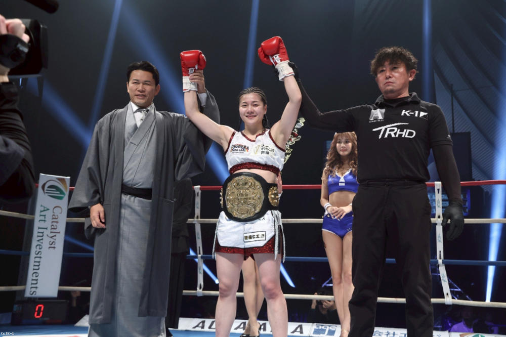 【K-1】女王SAHO、木村萌那とは「やる時が来たら全然やる」が「勝てそうな相手と組んでるだけ」「ああいう系の女子は嫌いなんでシンプルに」=7・20福岡で3度目の防衛戦