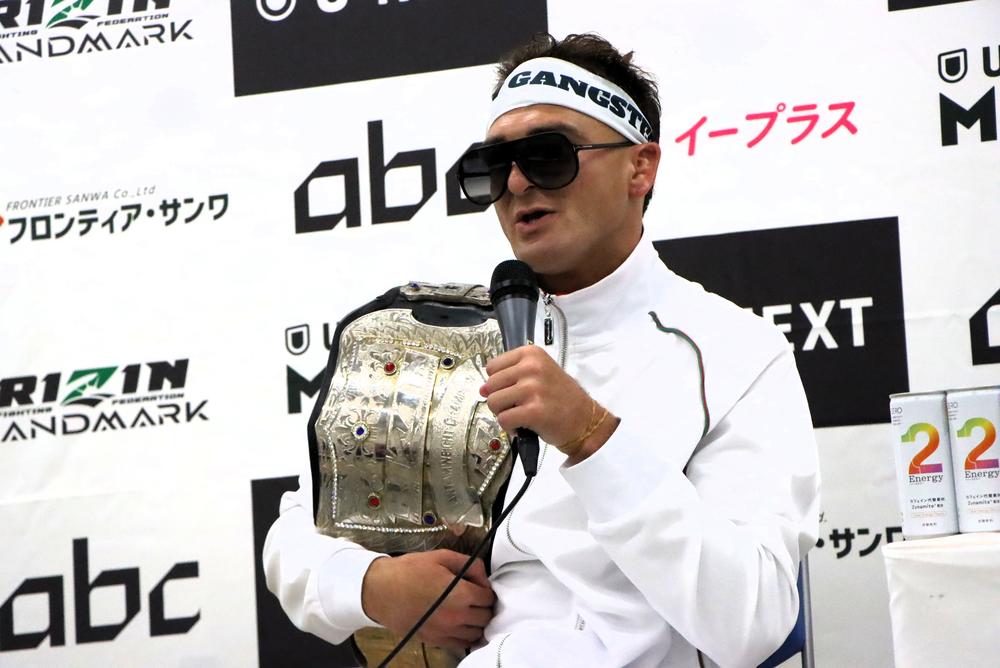 【RIZIN】ダニー・サバテロが世界中のバンタム級選手に宣戦布告「世界中の誰であろうがやる。みんなが井上直樹との試合を見たいのであれば、俺はそれを喜んで受けるだけだ」