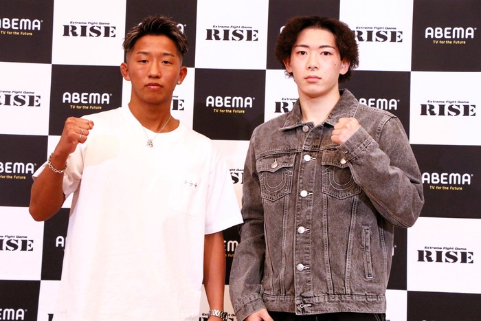 【RISE】花岡竜・玖村将史を新鋭の堀本祐惺と山田貴紀が強気に煽る、鈴木真彦はタフなジラリーに「1Rからフルパワーで行く」、初参戦の元Krush王者・大鹿統毅に伊東龍也が敵意むき出し