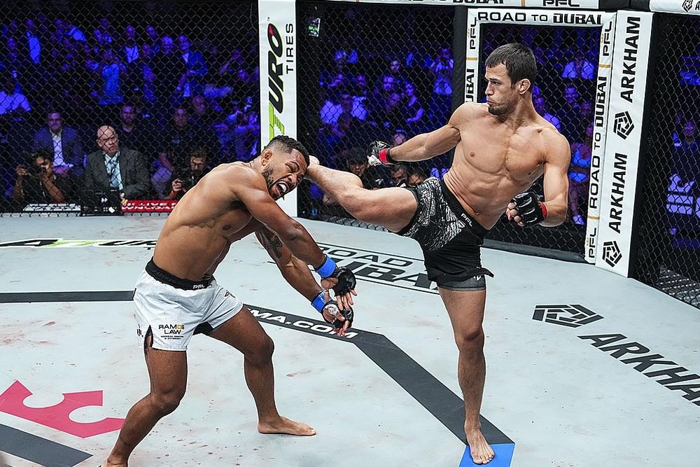【PFL】ウスマン・ヌルマゴメドフが無敗コーガンを右ブラジリアンキック効かせてTKO、ライト級王座防衛。ディチェバがキールホルツに判定勝ち、無敗マゴメドフ＆ディアカテが圧勝。バンタム級でサバテロと対戦したダイロンがストッツにスプリット判定勝ち、盤石のガウチがベゴッソ下す、ポスタルナコワが元UFCデ・ラ・ロサ下し8連勝