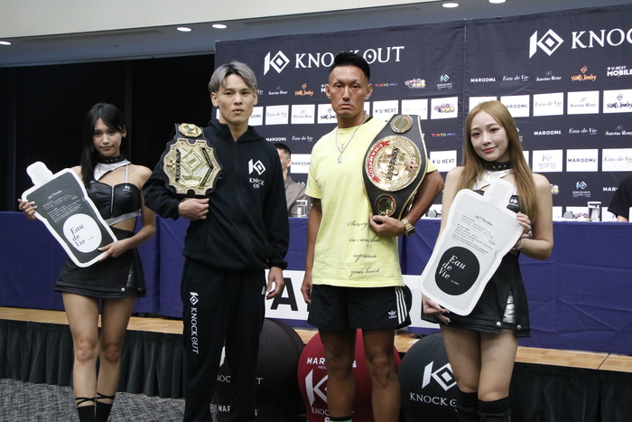 【KNOCK OUT】いかつい風貌でも謙虚な38歳サラリーマン格闘家の吉宗、「すぐ終わっちゃって悲しいねと思われたくないので頑張りたい」、迎え撃つ漁鬼「レベルの違いを教える試合に。KO勝ちにこだわる」