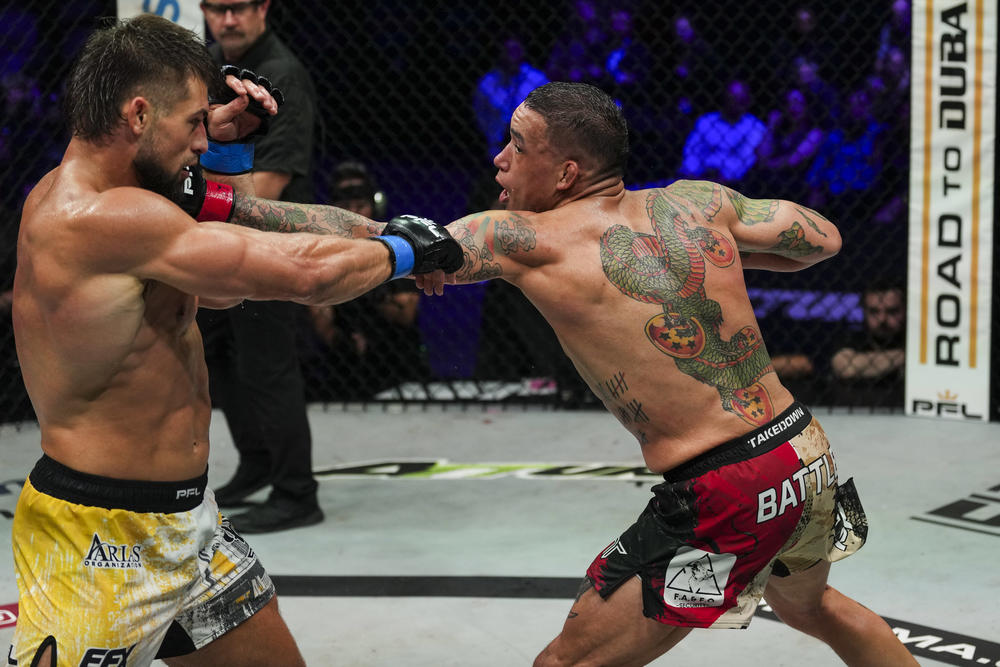 【PFL】ブライアン・バトルが4位ダルトン・ロスタにスプリット判定勝ちで地元で再起、パウエルがヤギュシュムラドフに競り勝つ、ジェフリーがシルヴェイラをクリンチ打撃でドミネート、連戦マクグリレンがルイスとの大激闘制す、ゴルツォフが14戦無敗・13フィニッシュのメジエフを52秒TKO!