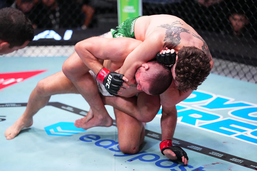 【UFC】サルキルドがガムロットに左当て足関節防ぎRNCでUFC6連勝「次はトップ5」、 41歳のフェヘイラが粘るクアランティーロに競り勝つ、42歳エルキンスがデル・ヴァイエに1R KO負けで引退、タイナラがレモス下しUFC4連勝、ミラーがゴフをTKO。ソウザ、フォロが判定勝ち