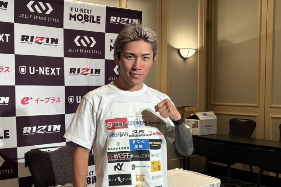 【RIZIN】伊藤裕樹、ガジャマトフとは「本当にバチバチすぎてみんな熱中症になっちゃいそうな」「TOYOTA ARENAで一番面白い試合をすると思う」