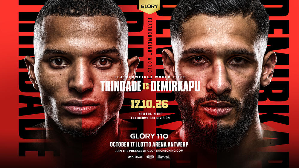 【GLORY】ペットパノムルンが返上したフェザー級王座をトリンダーデとデミルカプで王座決定戦「私にとって夢のようなシナリオ」(デミルカプ)