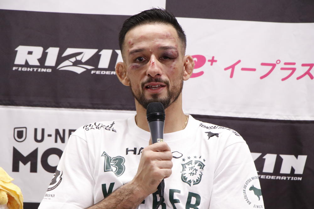 【RIZIN】クレベル・コイケ「こんなに怪我をしたのは覚えてません」秋元強真の強味は「打撃が上手い、距離の取り方が上手、そしてスピードも速い」そのうえで「自分がミスをした」