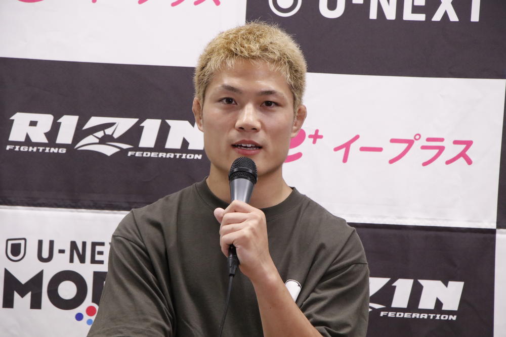 【RIZIN】“剣豪”後藤丈治が一本勝ち「自分の空間にして“俺が斬り合いを我慢する”」「半拍ずらして左を当てた」×テミロフ「起こるべくして起きた」