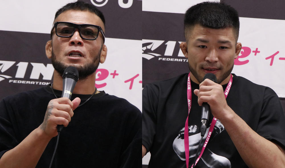 【RIZIN】ギャラガーと対戦予定だった武田光司が摩嶋一整に一本勝ち「フェザー級にアジャストできてきた」×摩嶋「腕がパンパンで凌げなかった」