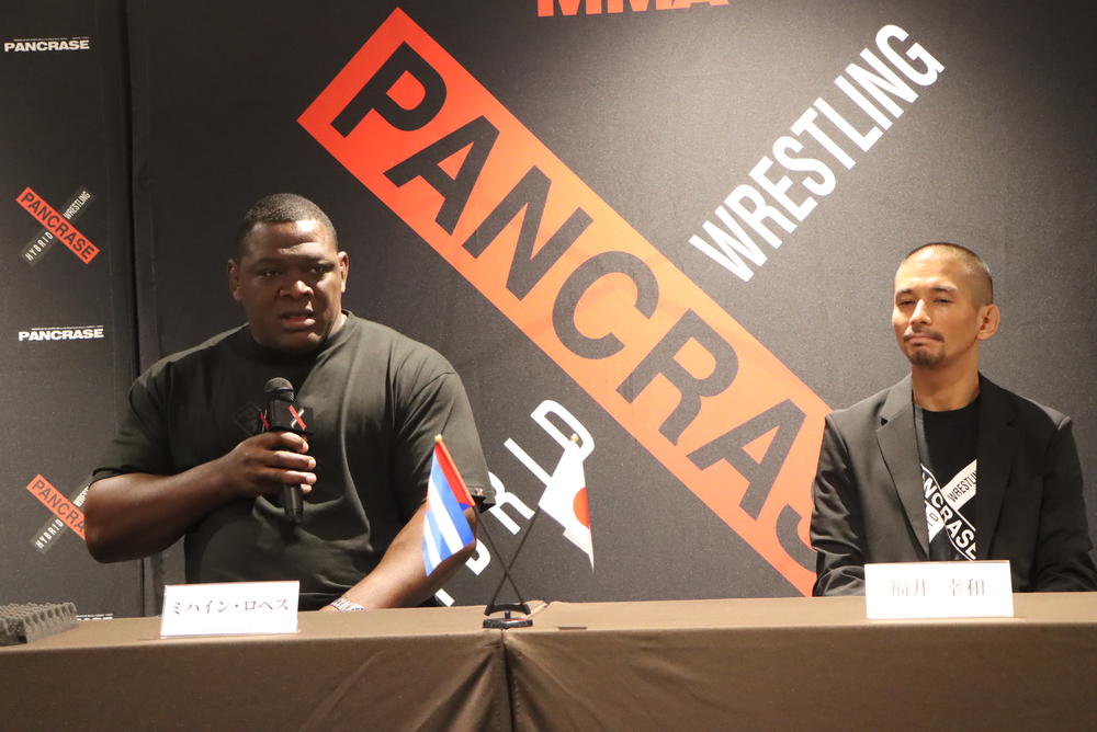 【PANCRASE】「キューバにMMAの学校を」──五輪レスリング5連覇のミハイン・ロペス氏が『PANCRASE CUBA PROJECT』代表に