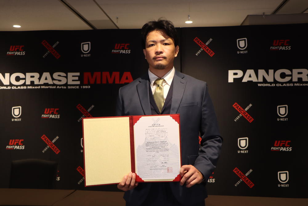 【PANCRASE】6勝全フィニッシュの王者サルドルフに挑戦する林源平「“あいつがやったんだから俺もやれるぞ”と日本人の心に火をつけられるような闘いをしたい」