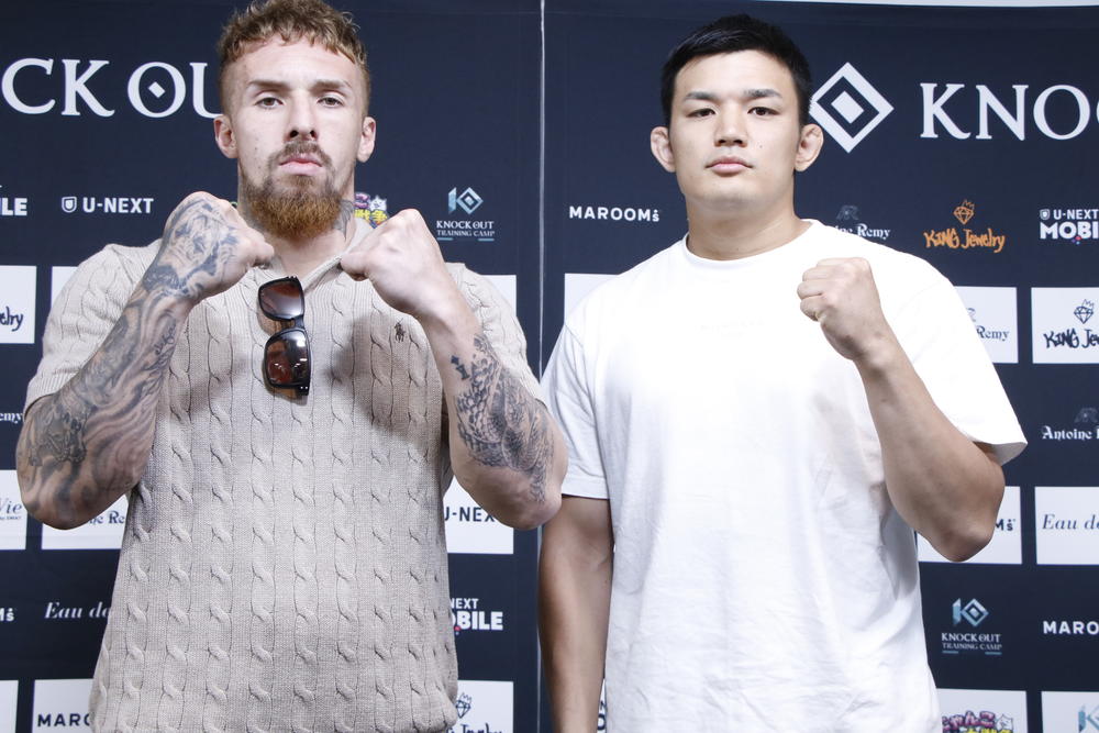 【KNOCK OUT】木村“フィリップ”ミノルが連続KO宣言「俺のパンチに耐えてみろよ」「みんなが目を背けたくなるような試合をやりたい」vs.宮原穣「迫力もありつつ、少し過激な戦い方もある」