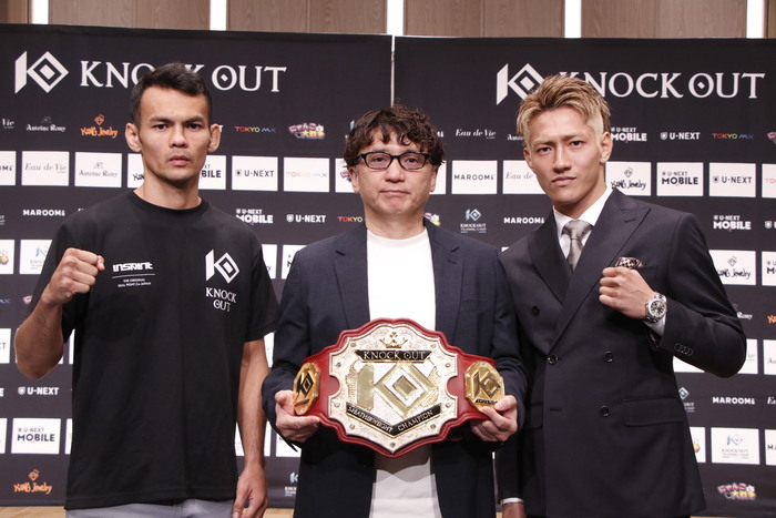 【KNOCK OUT】龍聖がRED＆BLACK同時制覇へ「つまらない試合にはさせない。最後の最後まで倒しに行く」、日本人無敗ゲーオガンワーンは「ムエタイの技術は僕の方が上回っている」