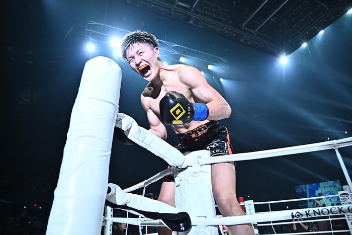 【KNOCK OUT】シッティチャイをKOした久井大夢に“鈴木千裕戦への道”「もうその時期に来てるのかなと思います」（山口代表）暫定王座決定トーナメント開催へ