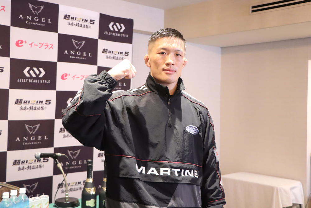 【RIZIN】サトシに挑む野村駿太「内容を見たら圧倒的な試合になるんじゃないかな」「僕も怪物みたいに強いってみんなに思ってもらえるんだろうなと思えると、ワクワクしてくる」