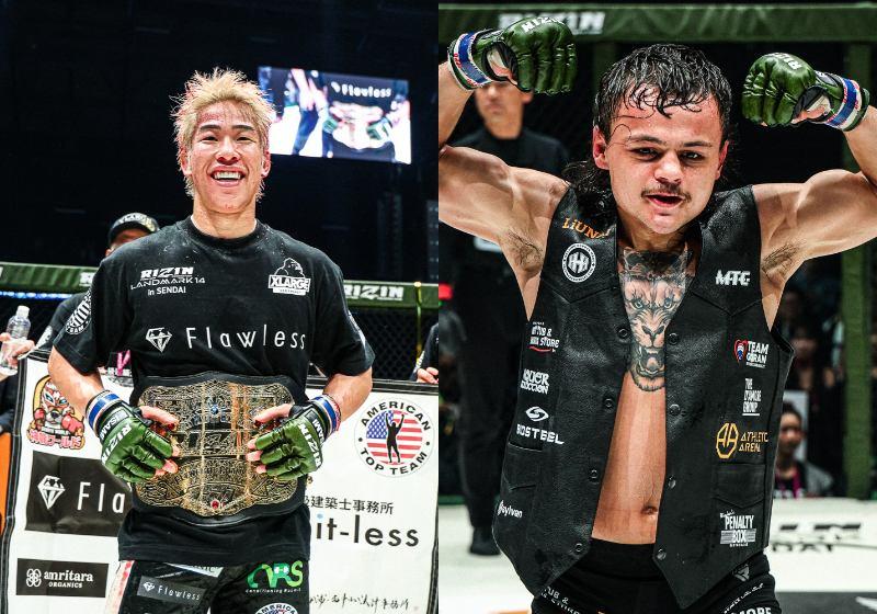 【RIZIN】11月千葉大会で神龍誠のフライ級王座にララミーが挑戦! バンタム級で福田龍彌vs.キム・スーチョル、鹿志村仁之介vs.太田忍、フェザー級で相本宗輝&千春が初参戦!=11月8日(日)『RIZIN.55』
