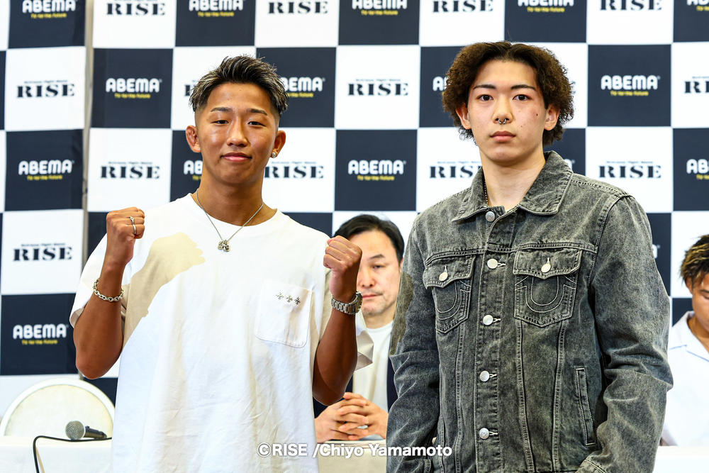 【RISE】下剋上マッチを受けた花岡竜「俺からしたら今回は調整試合なので色々試させてもらいますよ」vs.堀本裕惺「花岡選手の話が来た時はHIROYAさんも渋い顔をしていました(笑」