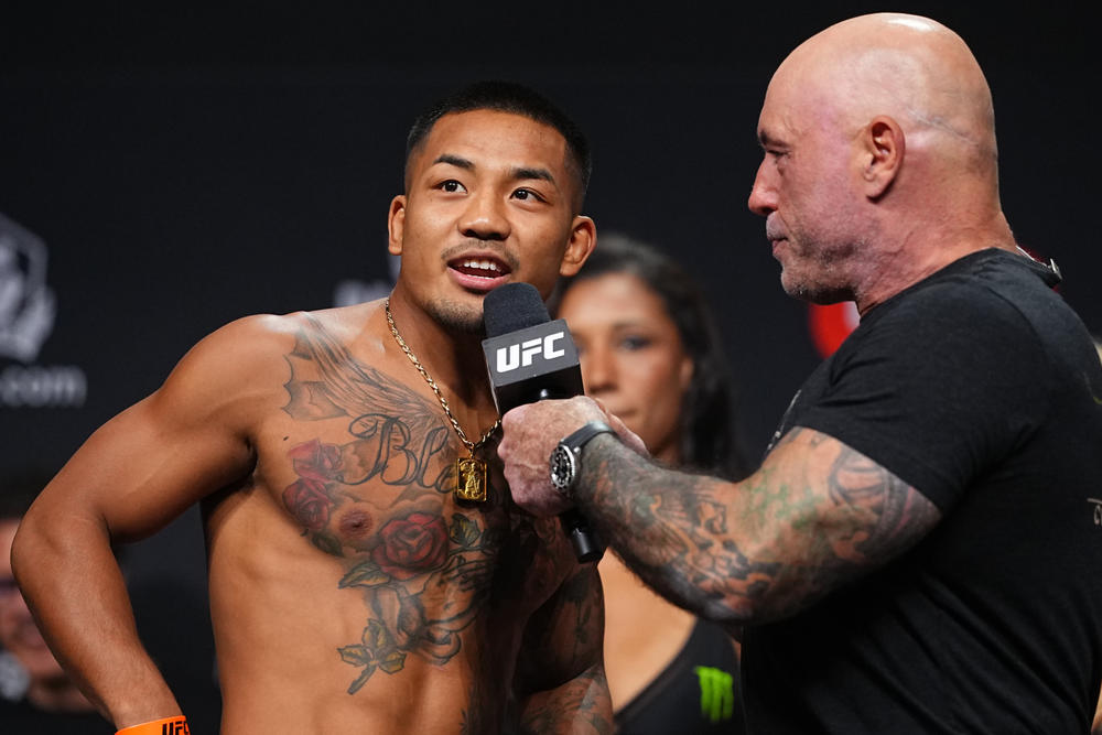【UFC】計量クリア！ 王者ジョシュア・ヴァン「一番強いパントージャが出てくる。俺も万全の準備をしてきた」「3R以内に決着をつける」「小さなノートにやっている事、達成したい事、王者になる事も全部書いている。その通りに実現した」