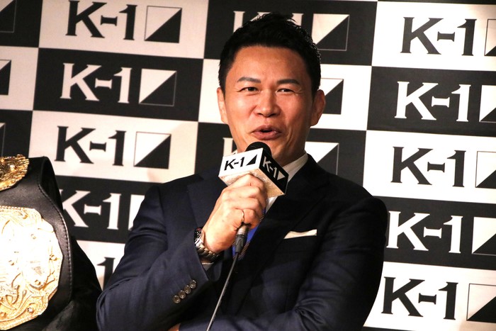 【K-1】皇治のK-1王座挑戦について須藤元気プロデューサーが見解「可能性はゼロではないです。選択肢としてはありなのかなって」