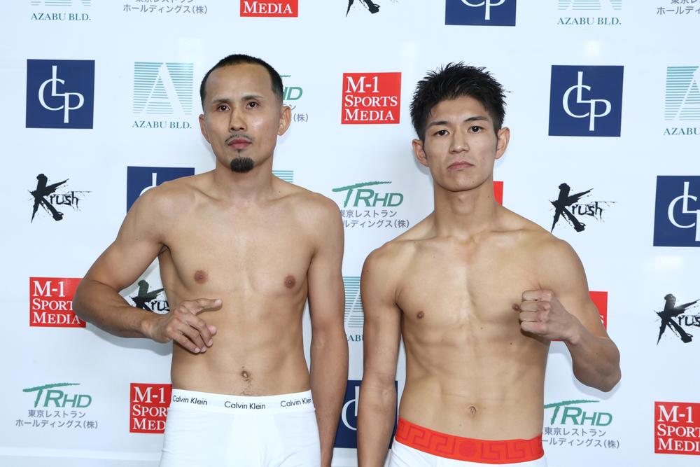 【Krush】瑠久が脱水症状でドクターストップ、SEIYAの不戦勝に。メインの新美貴士と兼田将暉は計量パス