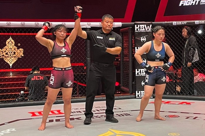 【JCK】奥富夕夏が体重超過のシン・ユジンに判定勝ち「全部含めて総合格闘技」「妥協せずに頑張る」