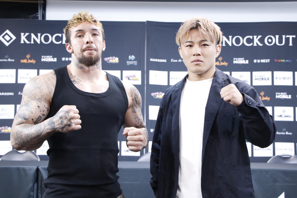 【KNOCK OUT】木村“フィリップ”ミノルが約7年ぶりの後楽園ホールで再起戦「またステロイドを髣髴とさせるようなKOをしたい」と自虐、高塩竜司は「際の部分に注目してください。絶対倒します」