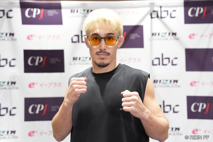 【RIZIN】メインで堀江圭功と対戦する宇佐美正パトリック「お互い譲らないすごい盛り上がる試合になると思う」「(平本)蓮君にサポートしていただきました」井上vs.天心の話も